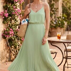 ASOS Light Green Maxi Dress Size 6